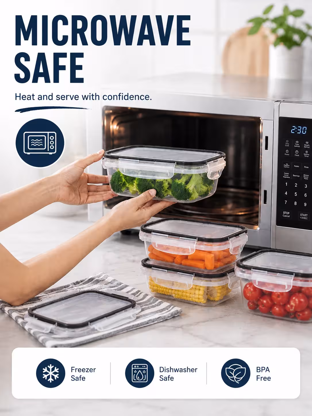 boîtes de rangement pour aliments