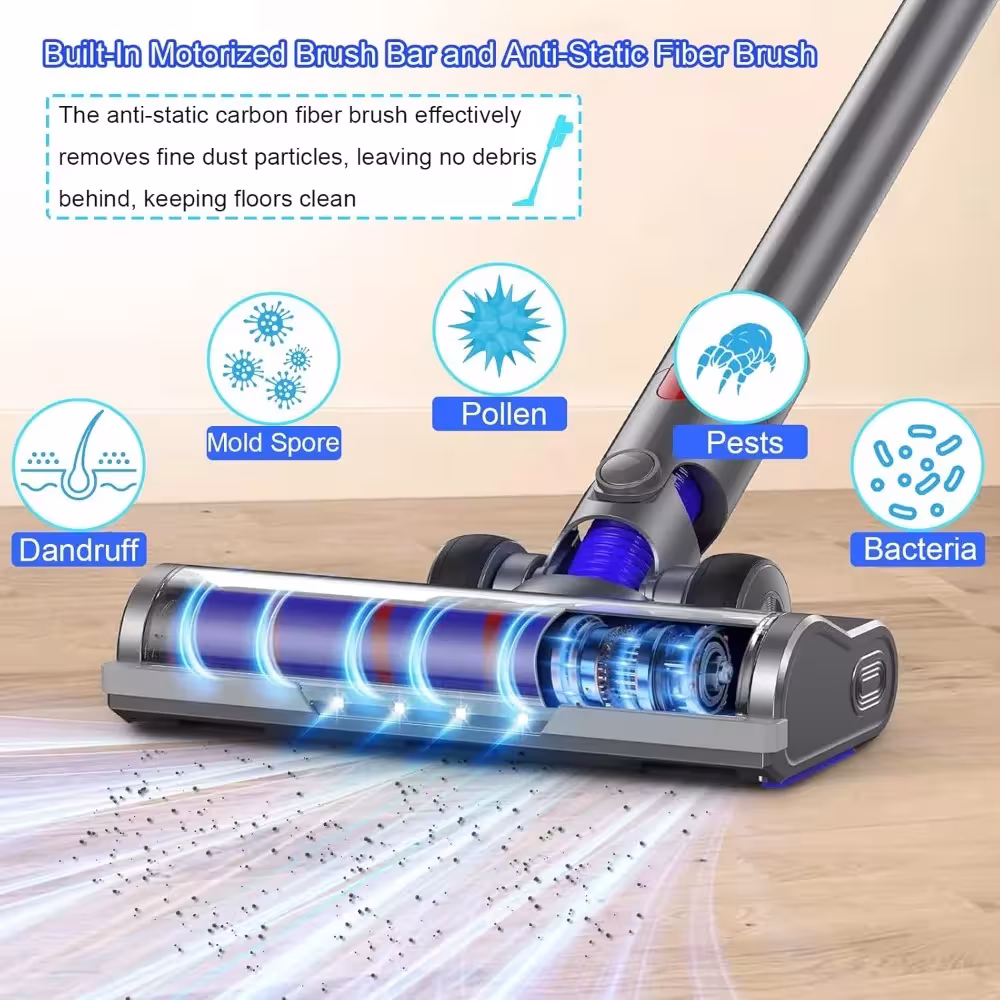Vacuum cleaner brush head.