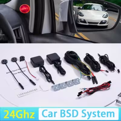 24Ghz Millimeter Wave Radar BSD Blind Spot Detection System Change Lane Safer BSM Blind Spot Monitoring Assist Drive 1