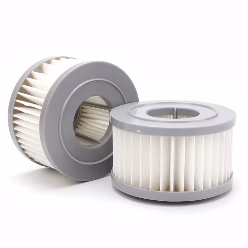 HEPA filter for vacuum cleaner.
