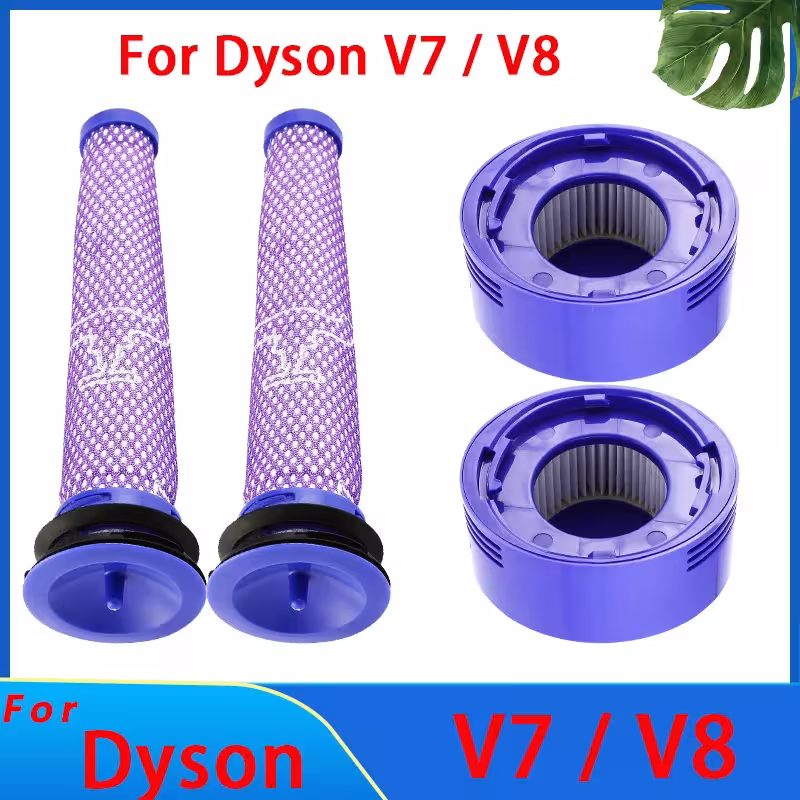 Filtro HEPA per aspirapolvere Dyson V8 V7, filtro di ricambio lavabile, ricambio