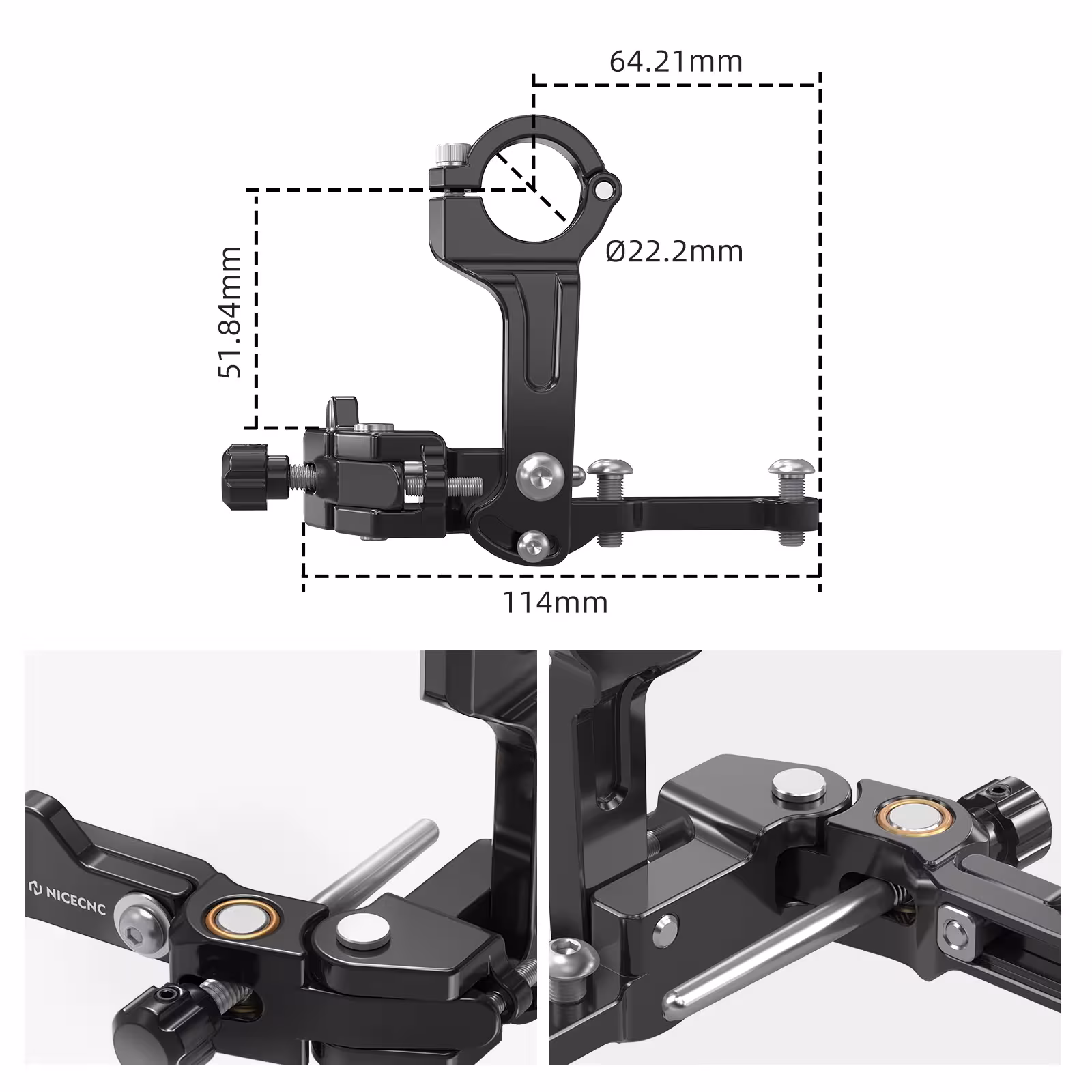 22mm vairo stabdžio mechanizmas