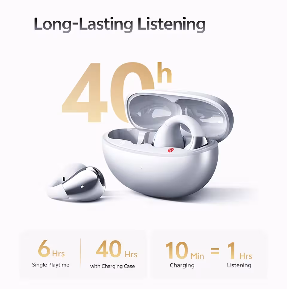 auriculares inalámbricos con clip