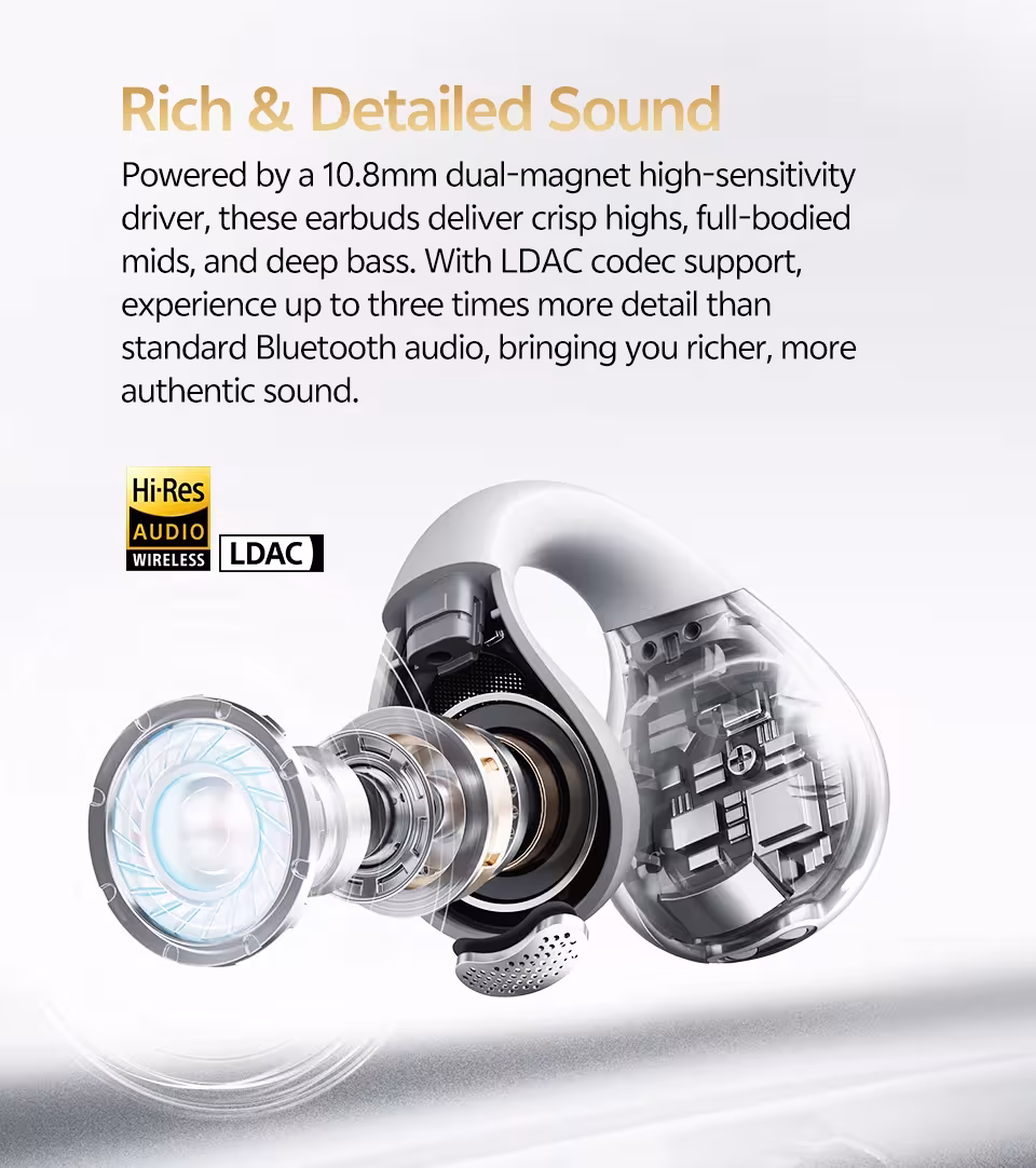 auriculares inalámbricos con clip