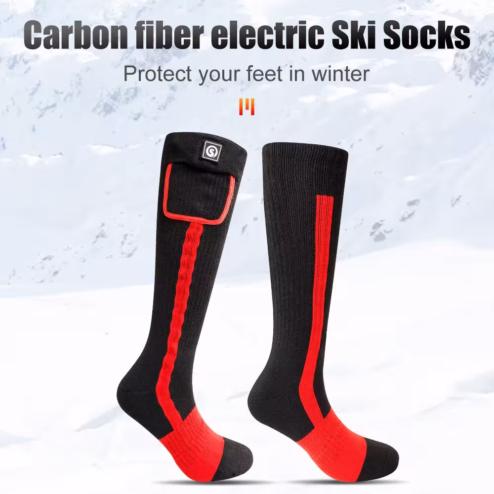 calcetines calefactados para el invierno