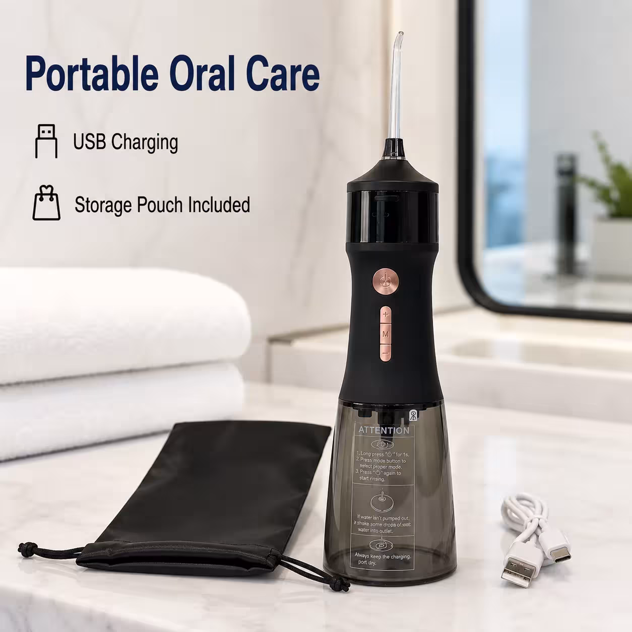 UVC dental irrigator