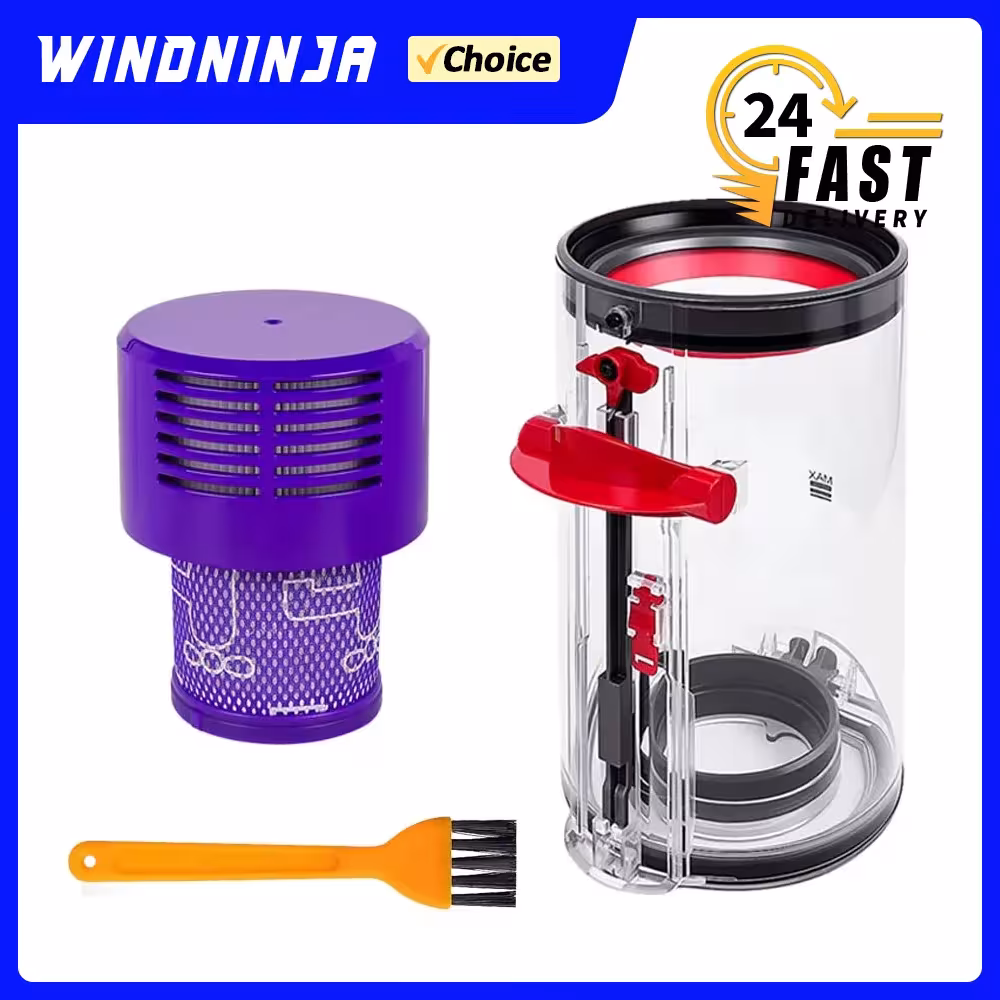 Bac à poussière avec filtre pour aspirateurs Dyson V10 SV12 US Animal Absolute