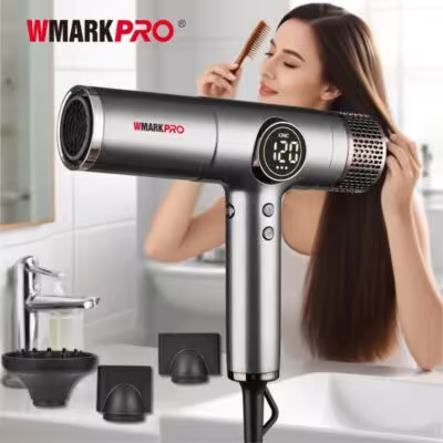 WMARK Hair Dryer Professional Blow Drier Negative Ion Air Blower Barber BLDC Motor Hair Dryer Machine Home Appliance NG-9117 1