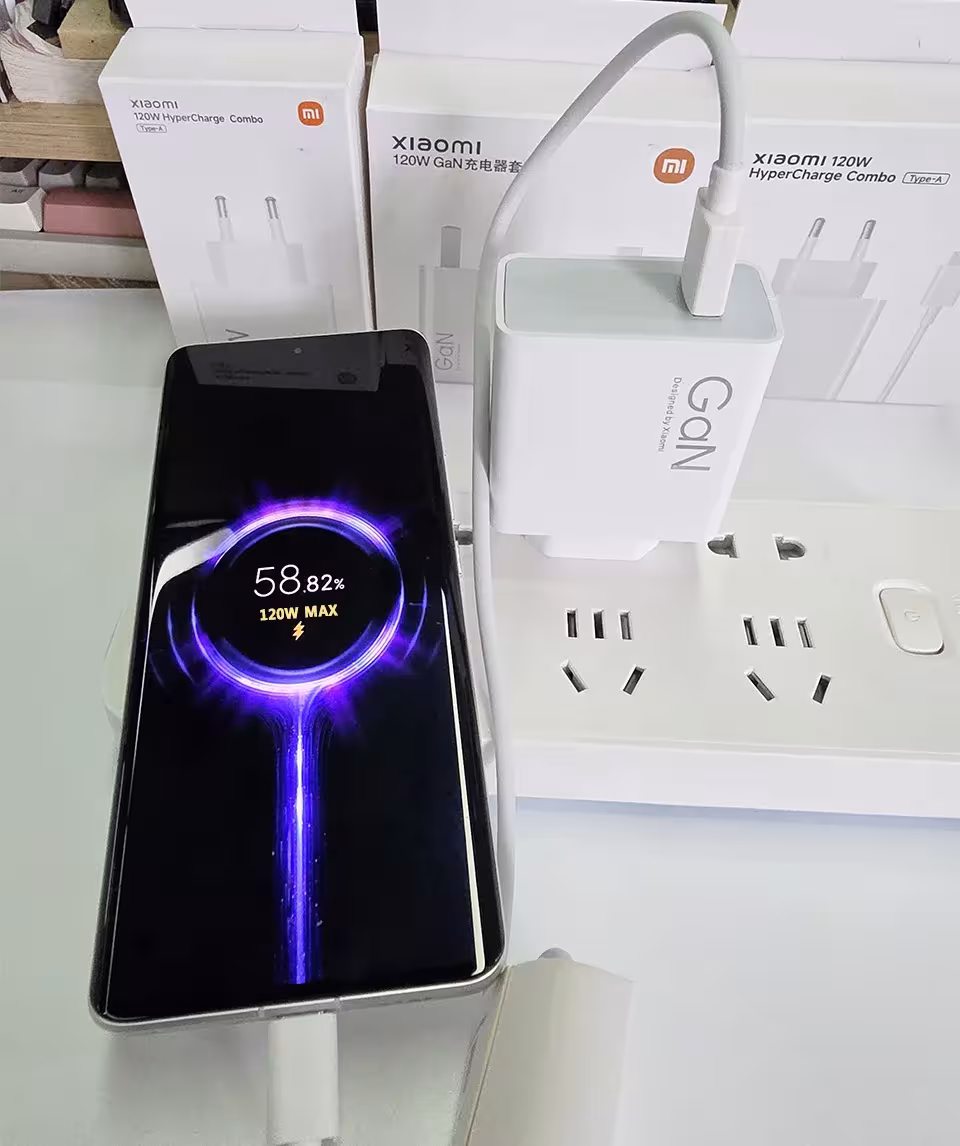 120W GaN įkroviklis