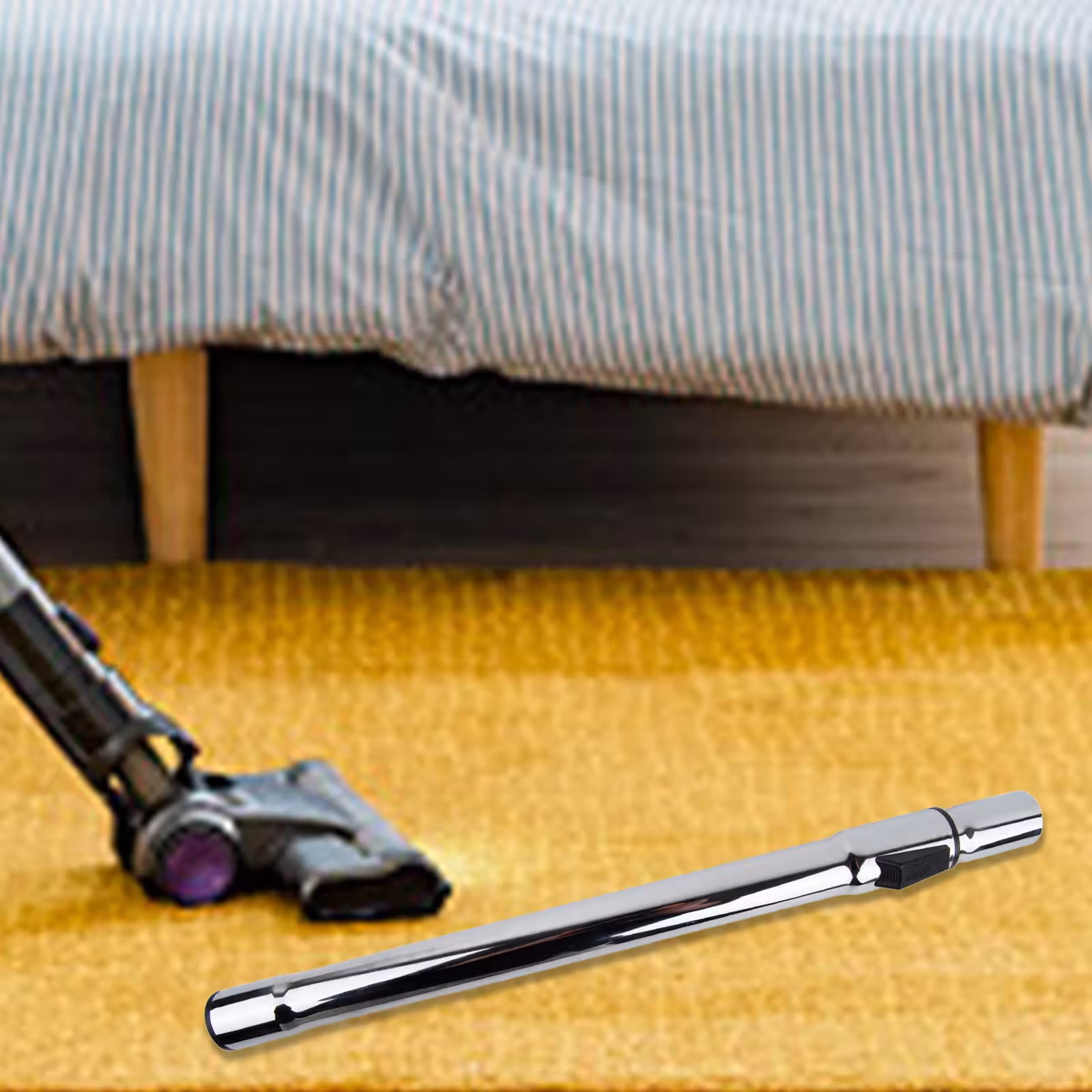 Tube télescopique pour aspirateur.