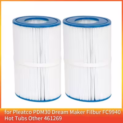 2 Pcs PDM30 Spa Filter,  Cartridge Oval Filter for Pleatco PDM30 Dream Maker Filbur FC9940 Hot Tubs Other 461269 1