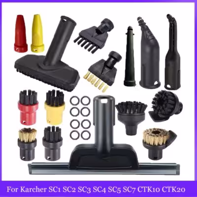 For Karcher SC1 SC2 SC3 SC4 SC5 SC7 CTK10 CTK20 Handheld Steam Brush Head Powerful Nozzle Replacement Vacuum Cleaner Parts 1