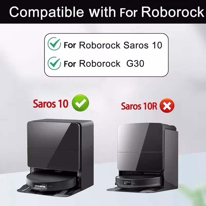 roborock saros 10 priedai
