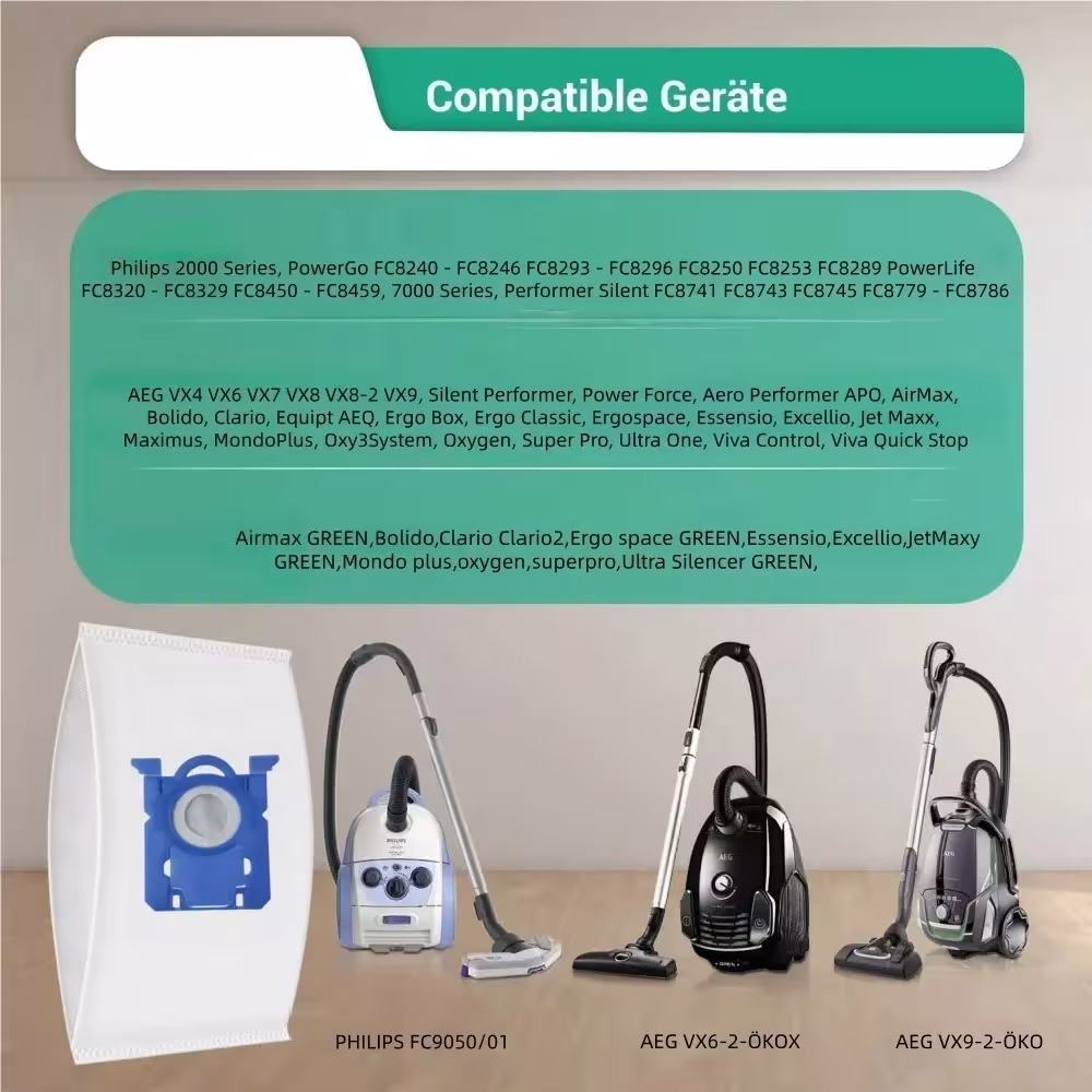 sacchetto per aspirapolvere S-BAG