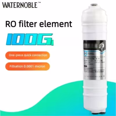 Waternoble 100G - Integrated Quick-Connect Reverse Osmosis Membrane Water Purifier Filter Compatible With All Brands & Systems 1