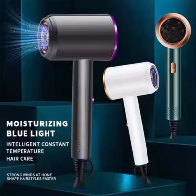 High Speed Hair Dryer Professional Salon Fast Drying Brushless Motor Negative Ionic 1