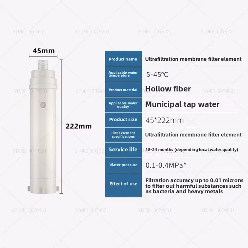 filtre à eau par ultrafiltration