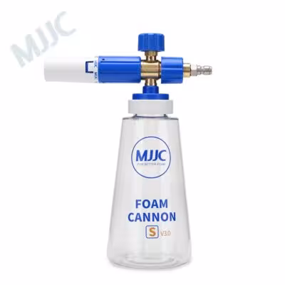MJJC Foam Cannon S V3.0 with One Quarter 1/4″ Quick Connector Connection Fitting Foam Generator Karcher K Series Car Washer 1