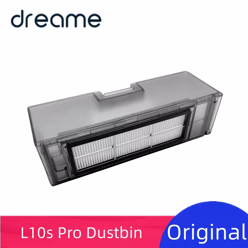 Original dustbin with HEPA filter for Xiaomi S10+, Mijia B105, Dreame L10s Pro robot vacuum cleaner