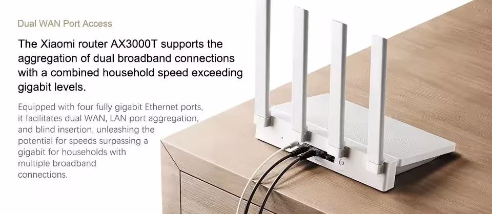 Xiaomi AX3000T router