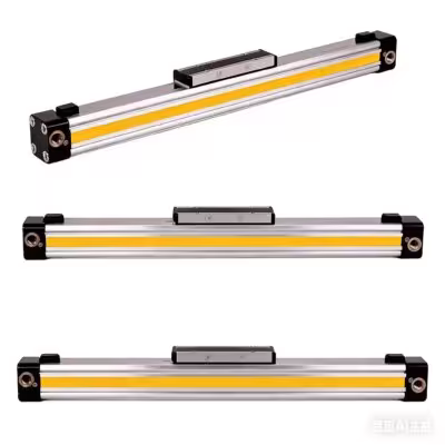 High-speed Mechanical Rodless Cylinder OSP-P25-350-450-750-1050 with Guide Rail Long Stroke Flying Knife Cutting 1