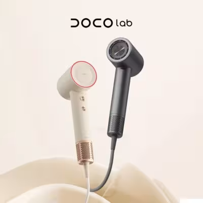 DOCO LAB High-Speed Hair Dryer, Smart Temperature Control, Negative Ions Fluffy, Anti-Static & Anti-Scald 1