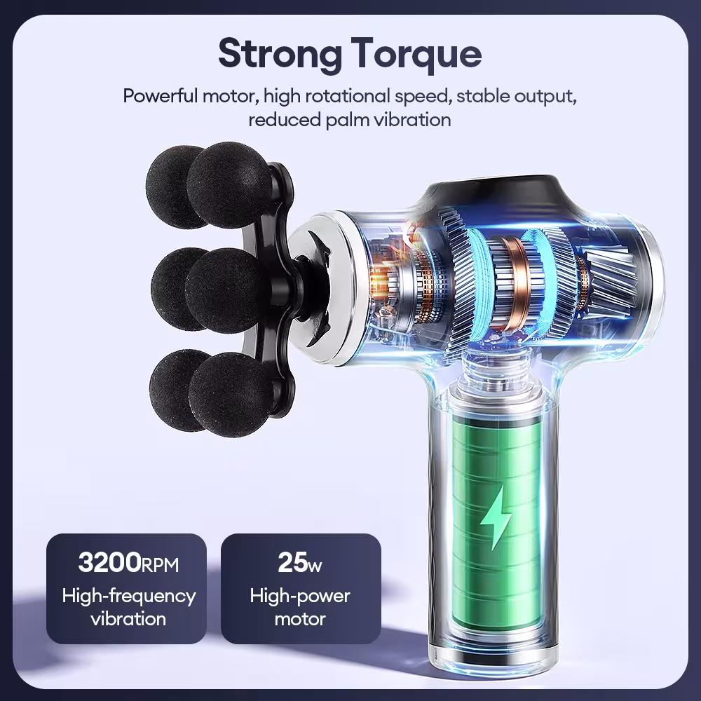 pistolet de massage des fascias