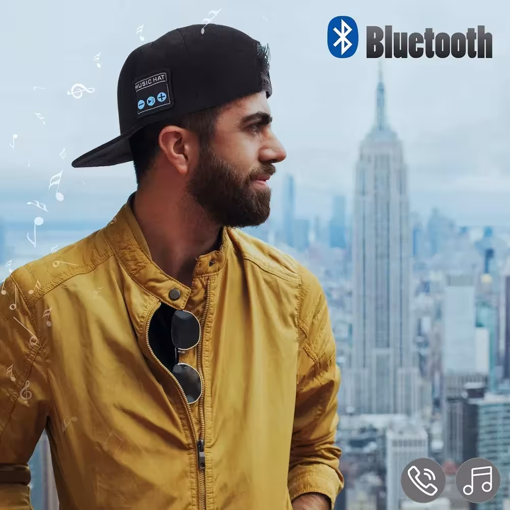 Bluetooth kepurė su garsiakalbiu
