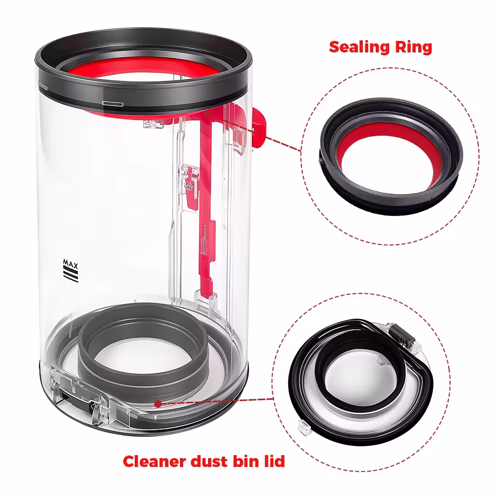 Bac à poussière avec filtre