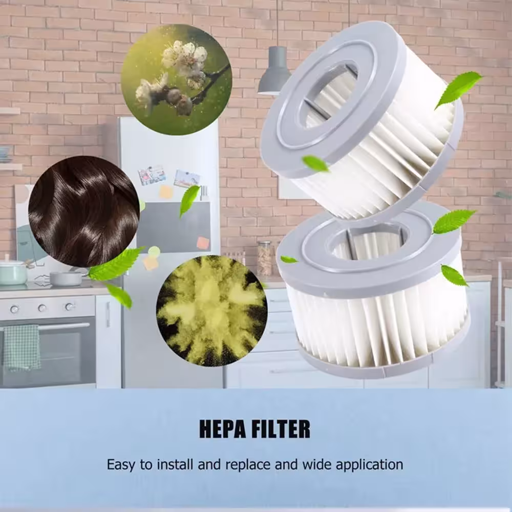 HEPA filter for vacuum cleaner.