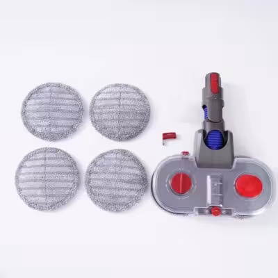 Electric Mop Head Kit For Dyson V7 V8 V10 V11 Vacuum Cleaner Part Mop Attachment With Water Reservoir Cleaning Rag Cloth 1