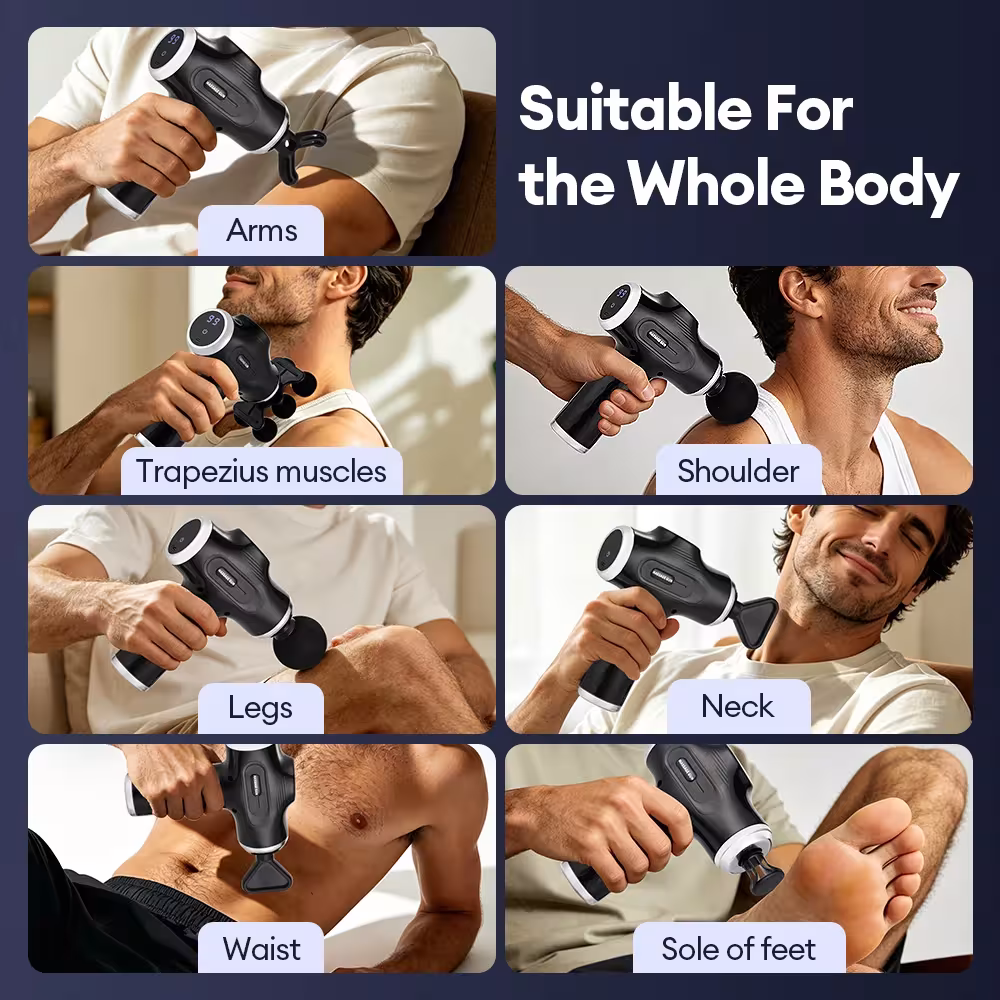 pistolet de massage des fascias