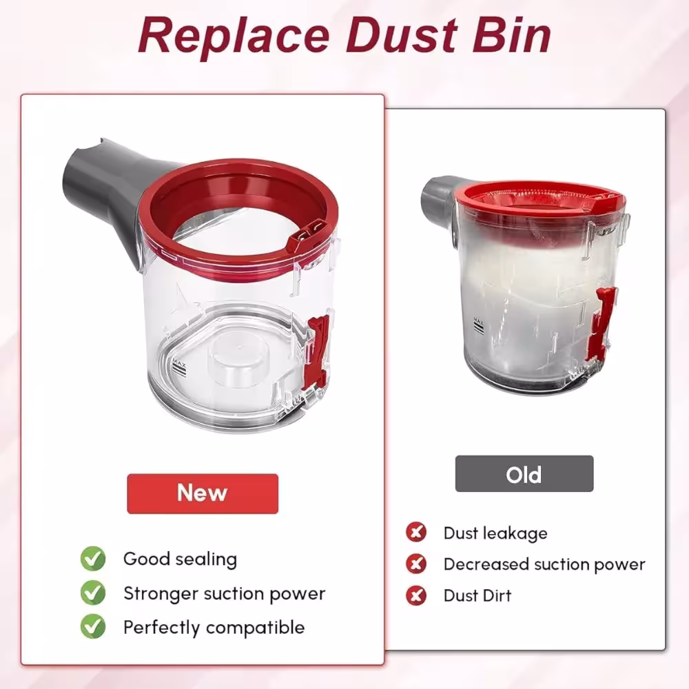 filtro para el depósito de polvo Dyson
