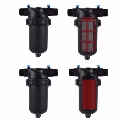 1.25" 1.5" 2" 120 Mesh Drip Irrigation Filter Laminate Filter Stainless Steel Mesh Inline Filter Garden Irrigation Pump Filter 1