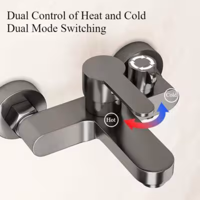 Bathroom Shower Faucet Mixing Valve Shower Shower Set Bathroom Bathtub Mixing Switch Triple Hot and Cold Faucet 1