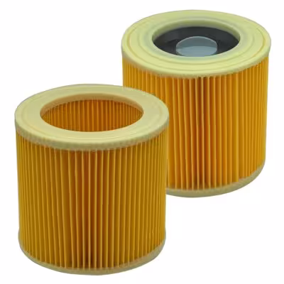 1/2 Pack 6.414-552.0 Replacement Filter – Compatible with Karcher WD1/WD2/WD3, MV2/MV3 Series Vacuums 1