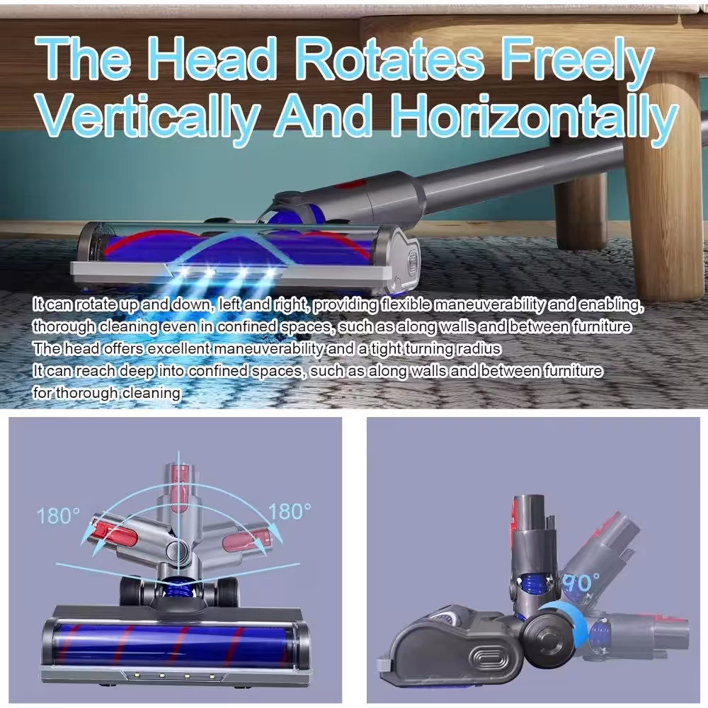 Vacuum cleaner brush head.