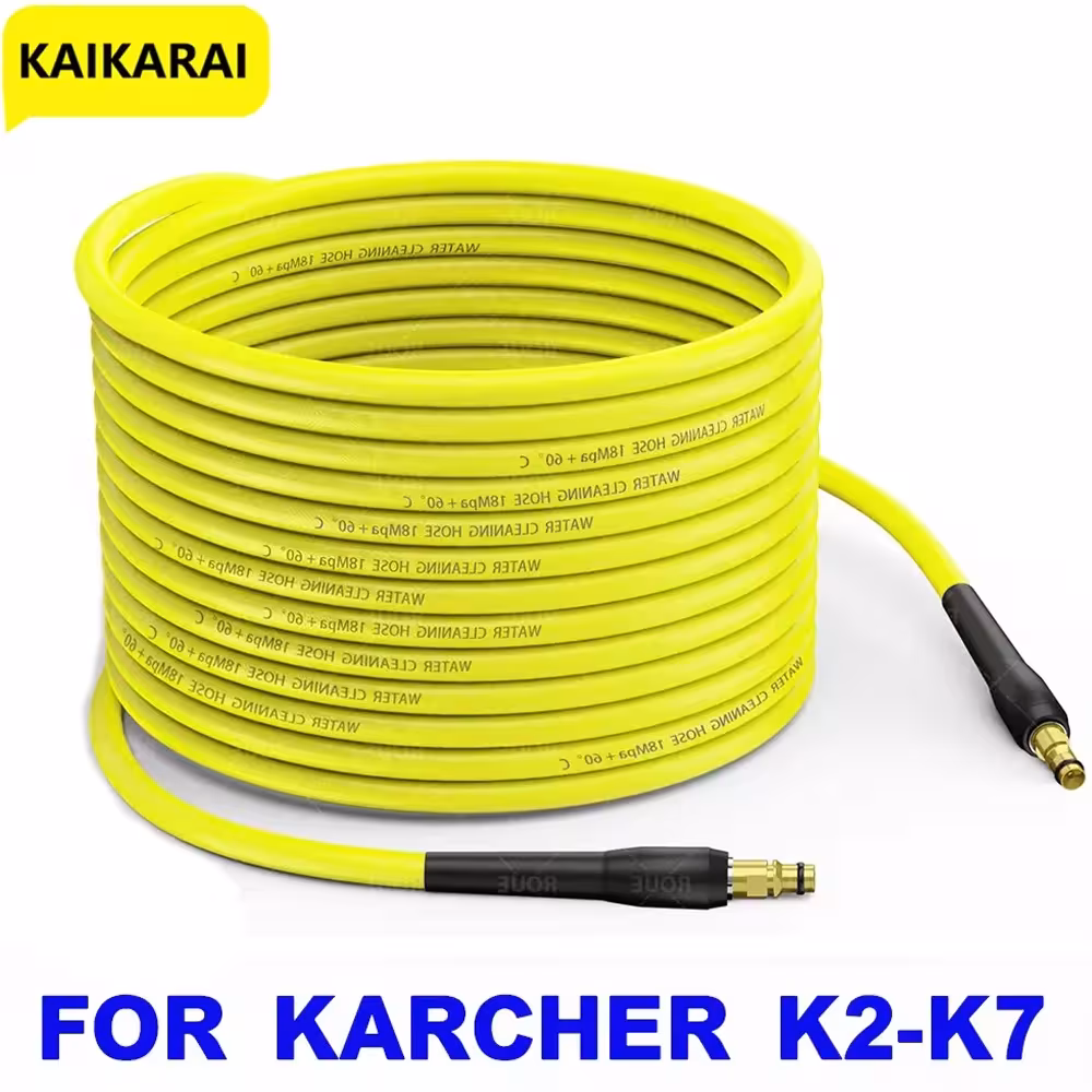 Tubo ad alta pressione per idropulitrici Karcher K2, K3, K4, K5, K6, K7, da 6 a 20 metri