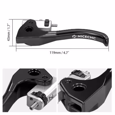 NICECNC For KTM 2014-2026 EXC 300 EXC 250 EXC-F 350 SXF 450 XC-F 350 XCW 300 Shorty Brake Clutch Lever For Sherco SE 300R 2015-2025 2