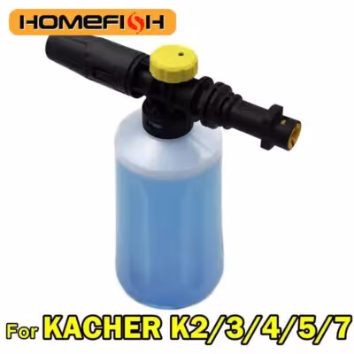 750ML Snow Foam Lance For Karcher K2 K3 K4 K5 K7 Car Pressure Washers Soap Foam Generator With Adjustable Sprayer Nozzle 1