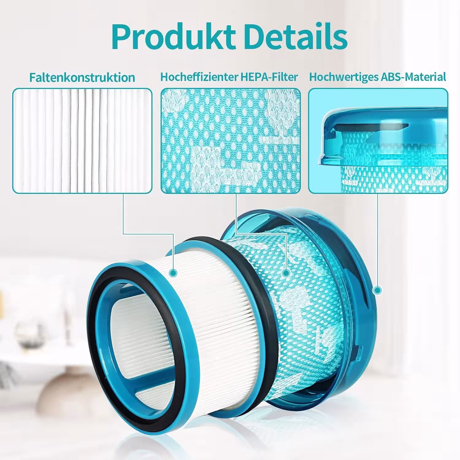 filtro priedas Dyson V16