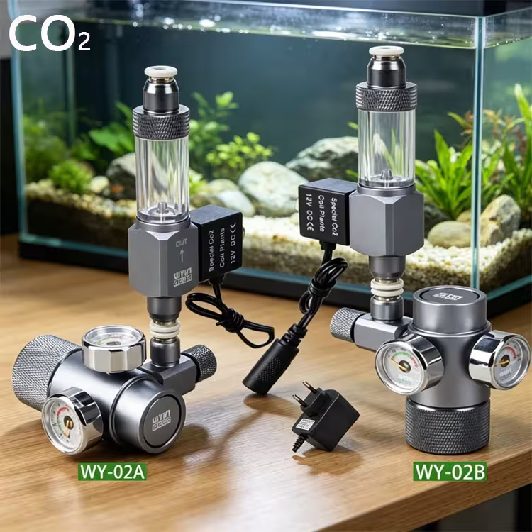 Réducteur de pression de CO2 pour aquarium