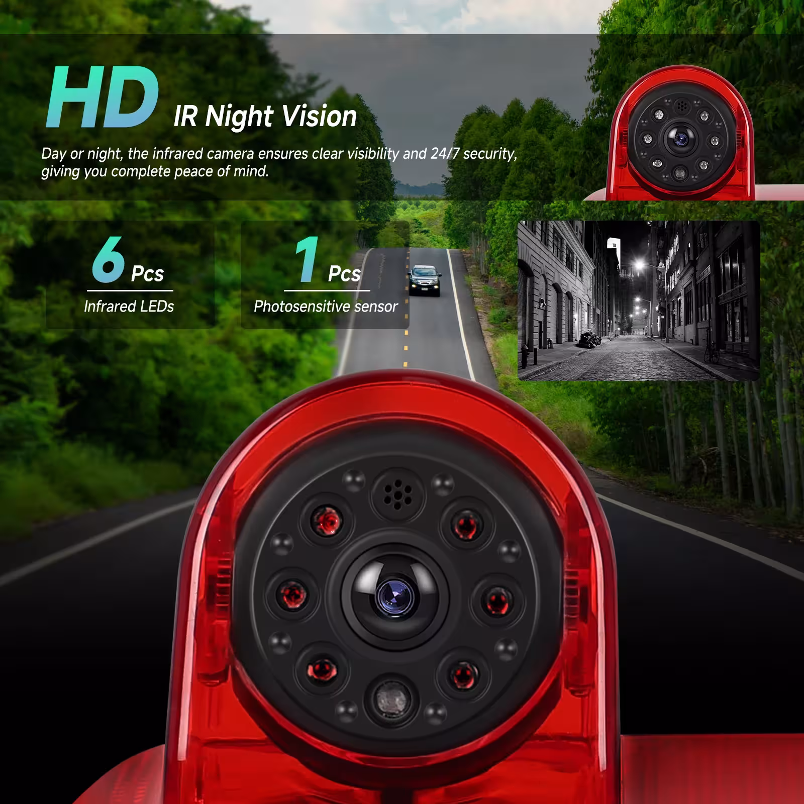 telecamera per auto con visione posteriore