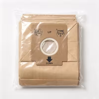 Robot Vacuum Cleaner Eco-Friendly High Efficiency Paper Filter Bags Parts Compatible Electrolux Z1480 Zc1120R Zmo1510 1
