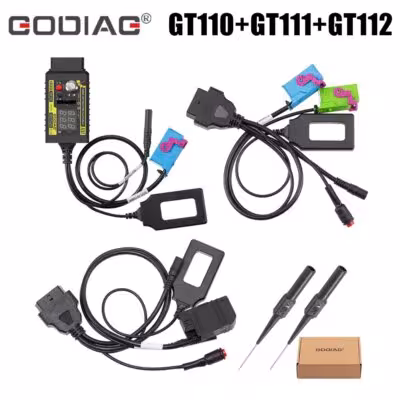 GODIAG GT110+GT111+GT112 for VW Skoda Seat CAN-Bus UDS 4th Generation IMMO System Test Platform Cable with POGO PIN 1