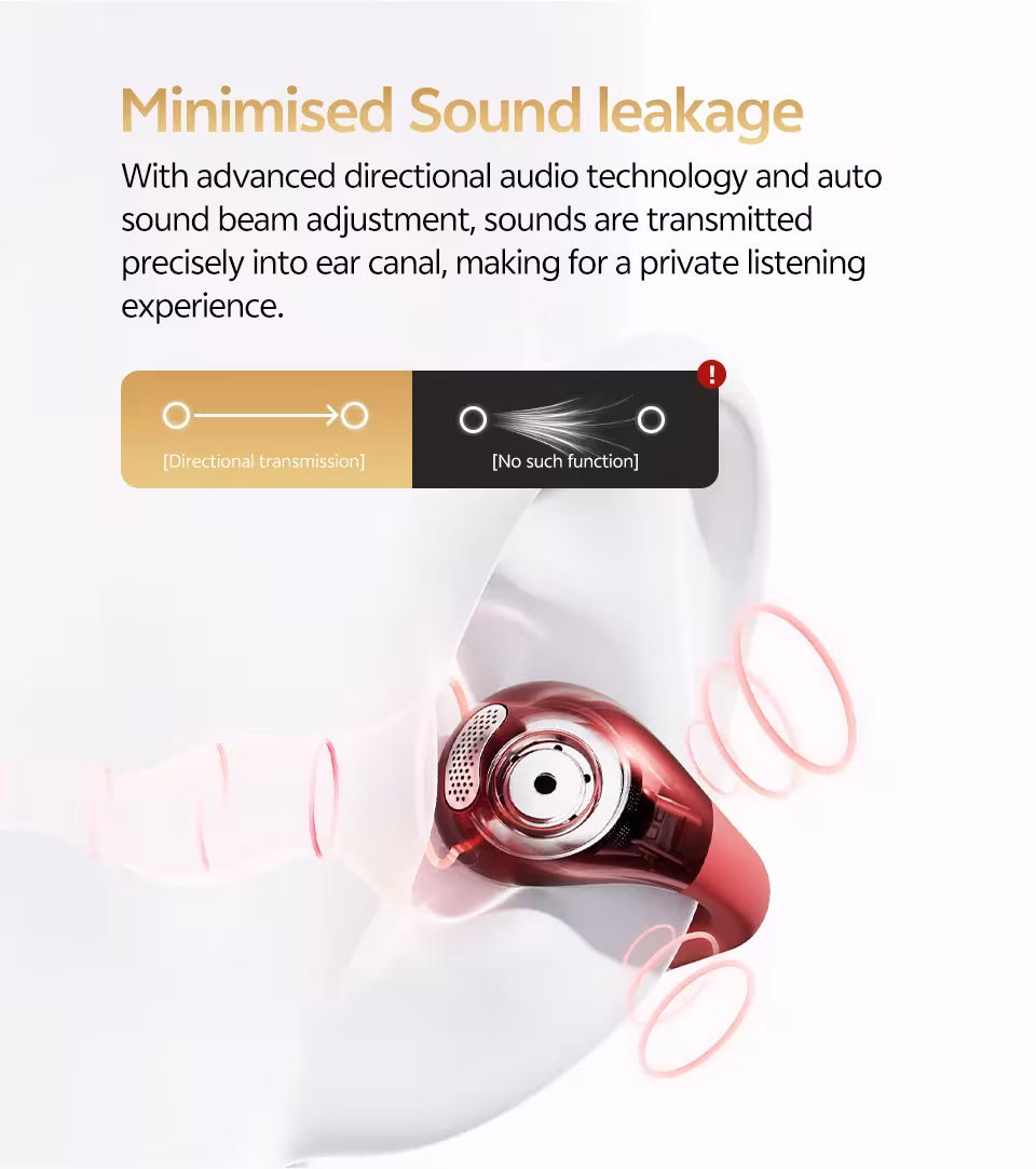 auriculares inalámbricos con clip