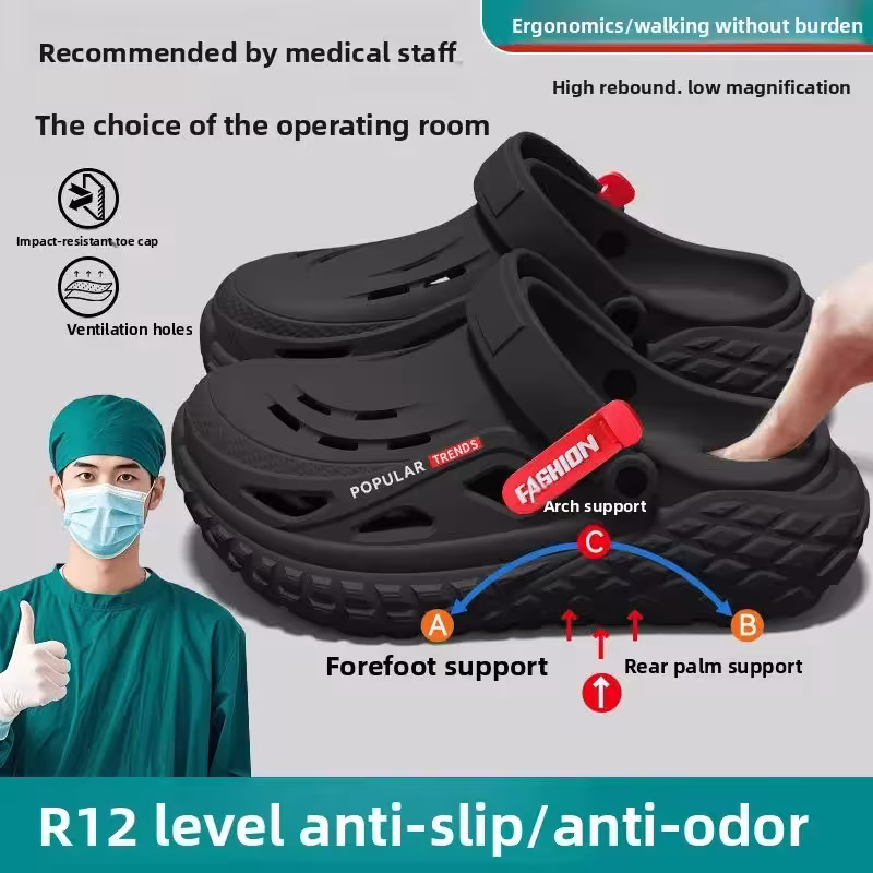 Chanclas para hombre con suela antideslizante