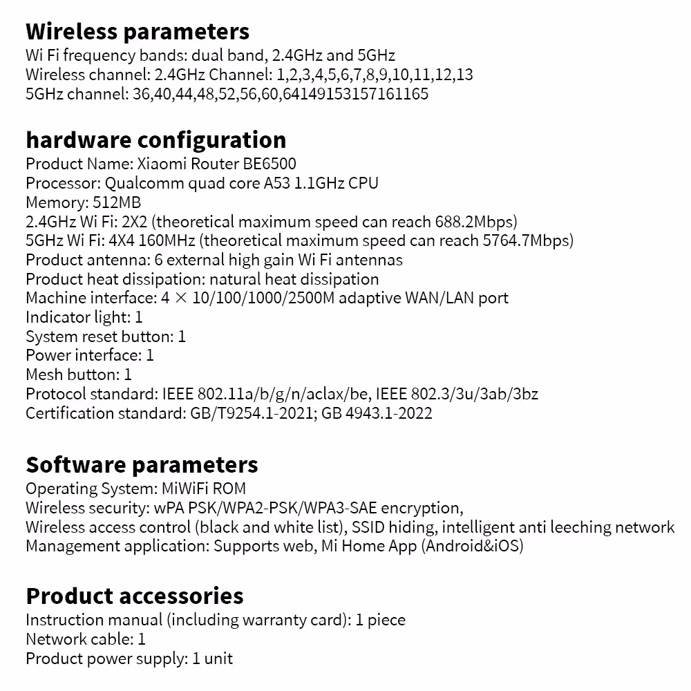 WiFi 7 router