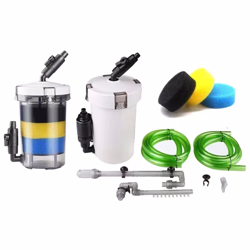 Filtre extérieur pour aquarium Sunsun HW-603B/HW-602B avec pompe à eau, idéal pour les aquariums de poissons.
