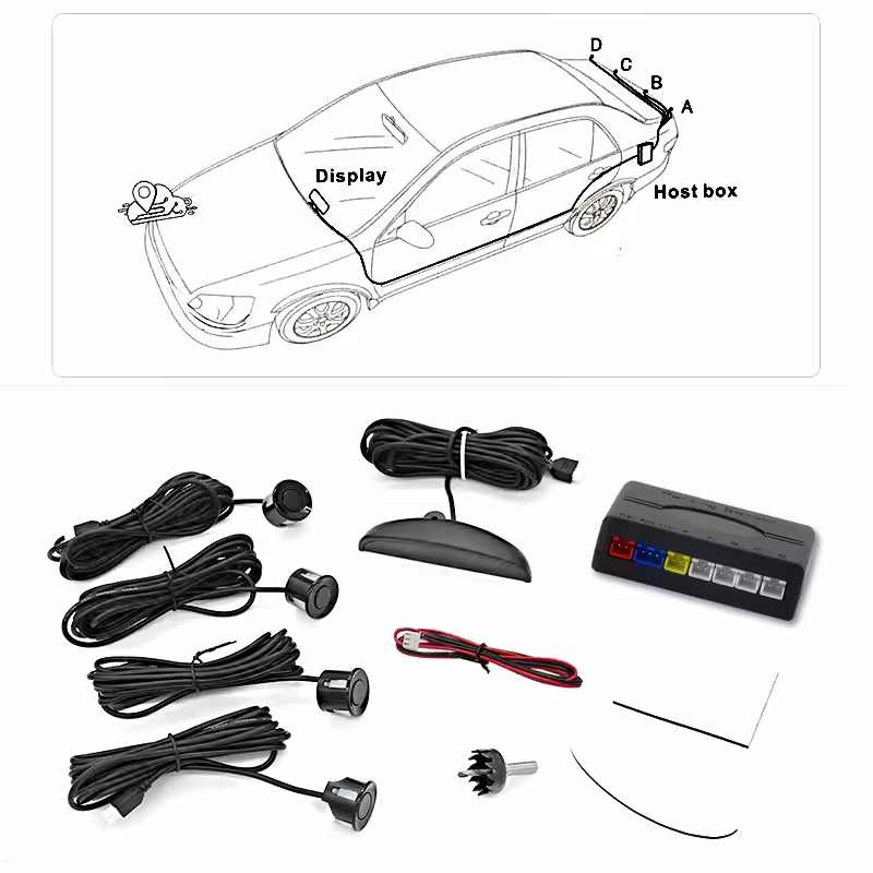 radar di parcheggio per auto